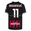 Maillot de Supporter AC Milan Ibrahimovic 11 Domicile 2022-23 Pour Homme